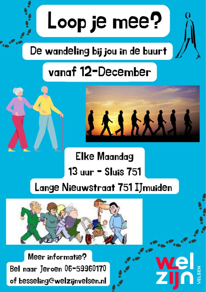 Loop je mee? Nieuwe wandeltocht van start in IJmuiden