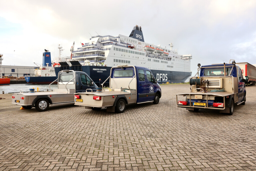 Primeur bij Corps van Vletterlieden: Eerste elektrische winchwagen