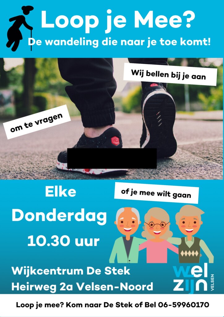 Loop je mee? De laagdrempelige wandeltocht in Velsen-Noord