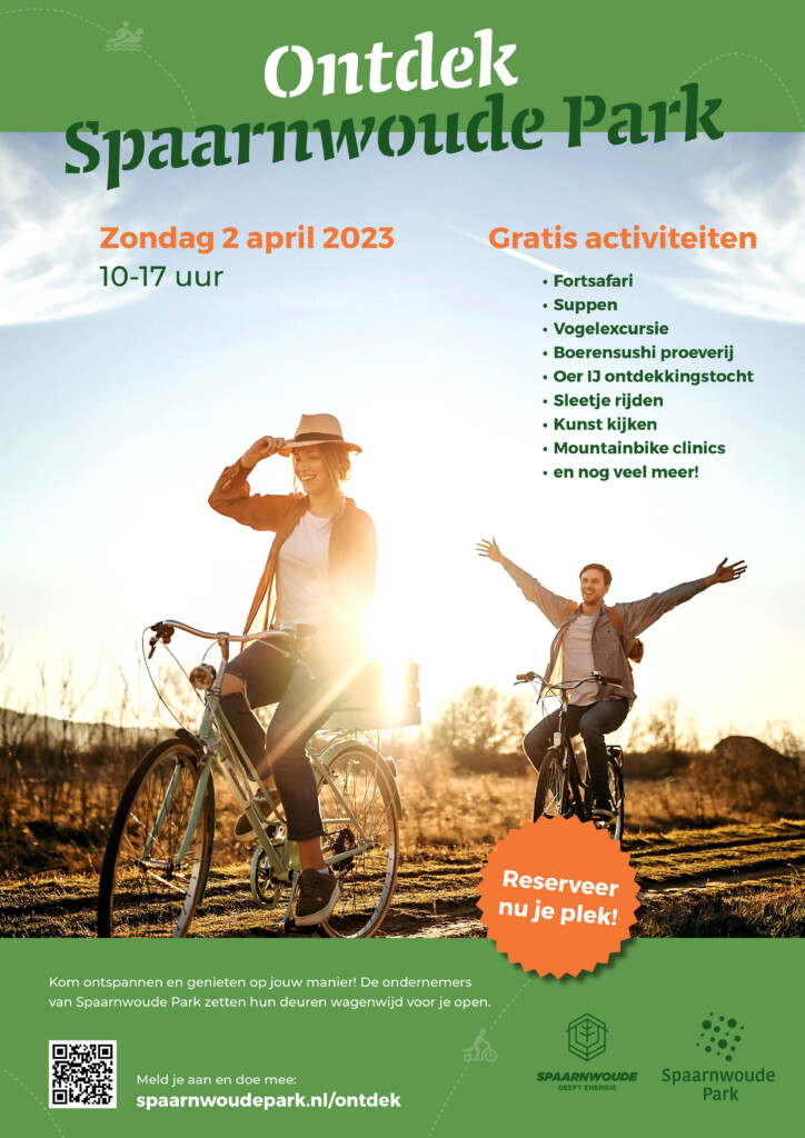 Een dag vol gratis activiteiten in Spaarnwoude