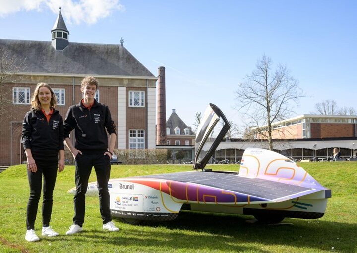 “Zonneauto van Brunel Solar Team is Olympische Spelen van de technologie”
