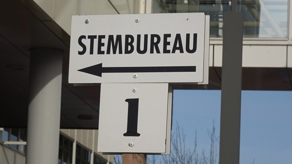 Goede opkomst bij stemmen voor de verkiezingen