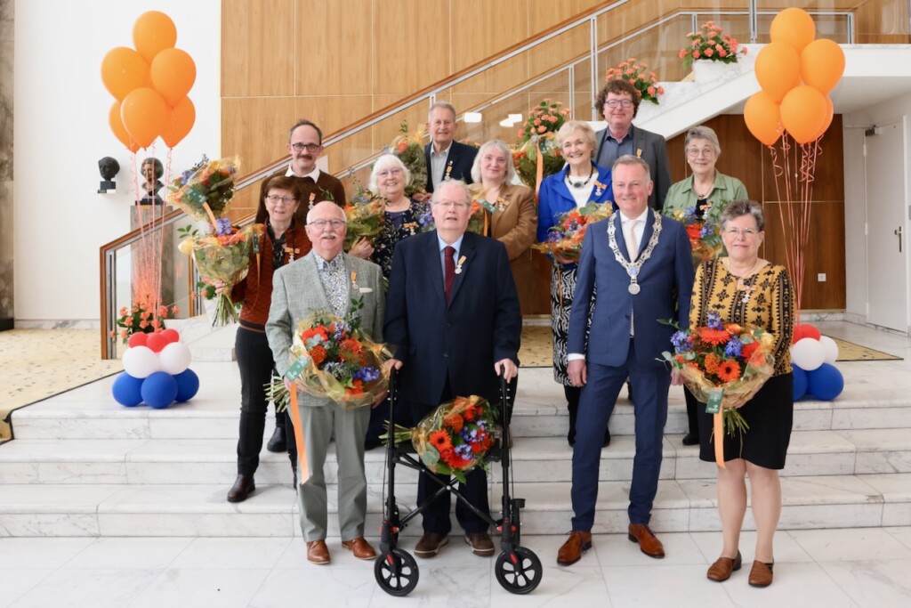 Elf Koninklijke Onderscheidingen en zeven jeugdlintjes uitgereikt tijdens lintjesregen