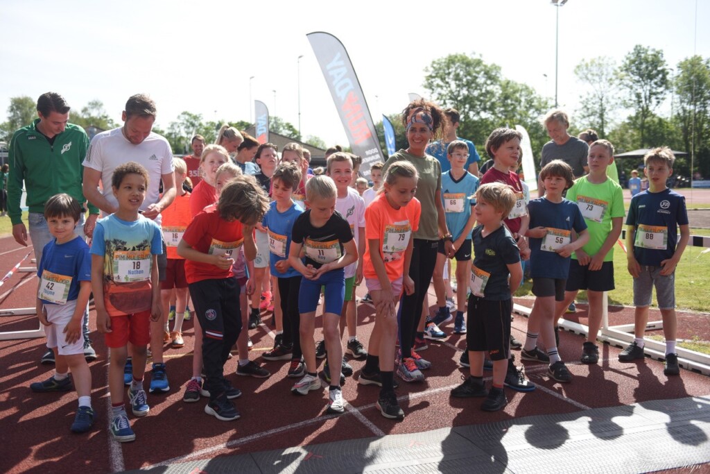 Hardloopfeest voor het hele gezin