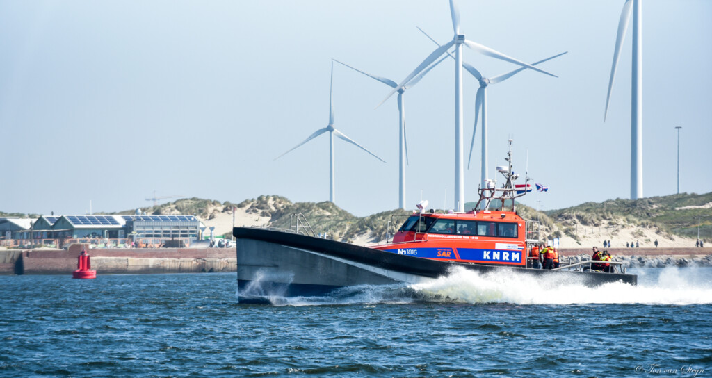 Zonnige tour op het water tijdens open dag KNRM
