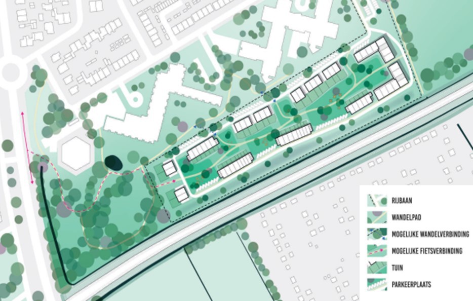 Zuidoostrand Driehuis: ca. 100 woningen