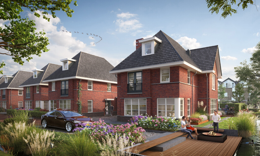 Verkoop woningen Landje van Sinneveld in Santpoort-Zuid van start