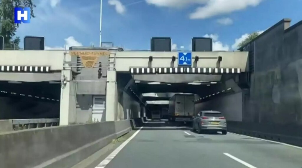 Velsertunnel richting Haarlem rest van de dag gestremd