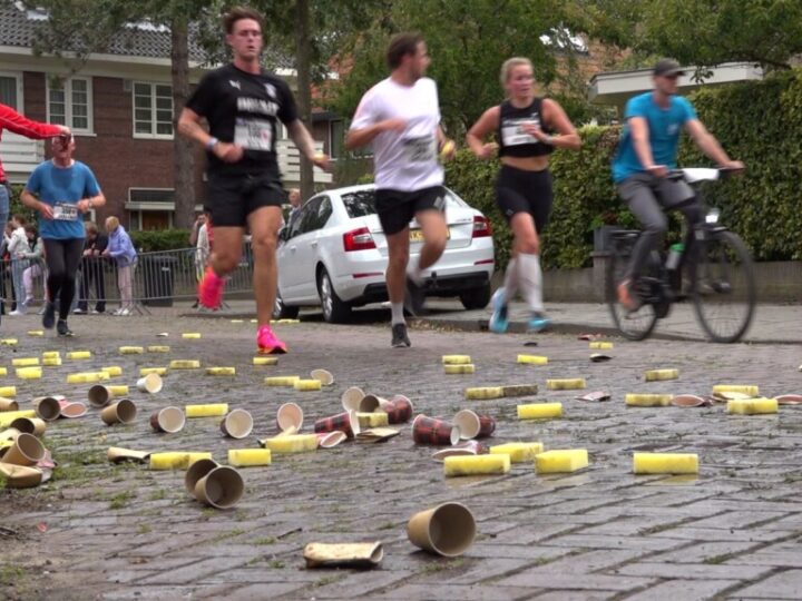 Wielerronde afgelast wegens regen, hardlopen ging wel door