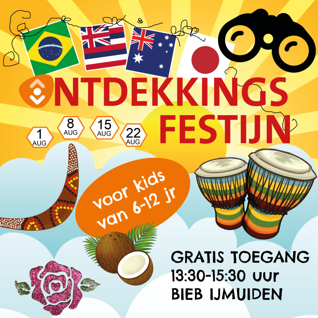 Ontdek verre landen Ontdekkingsfestijn in de Bibliotheek