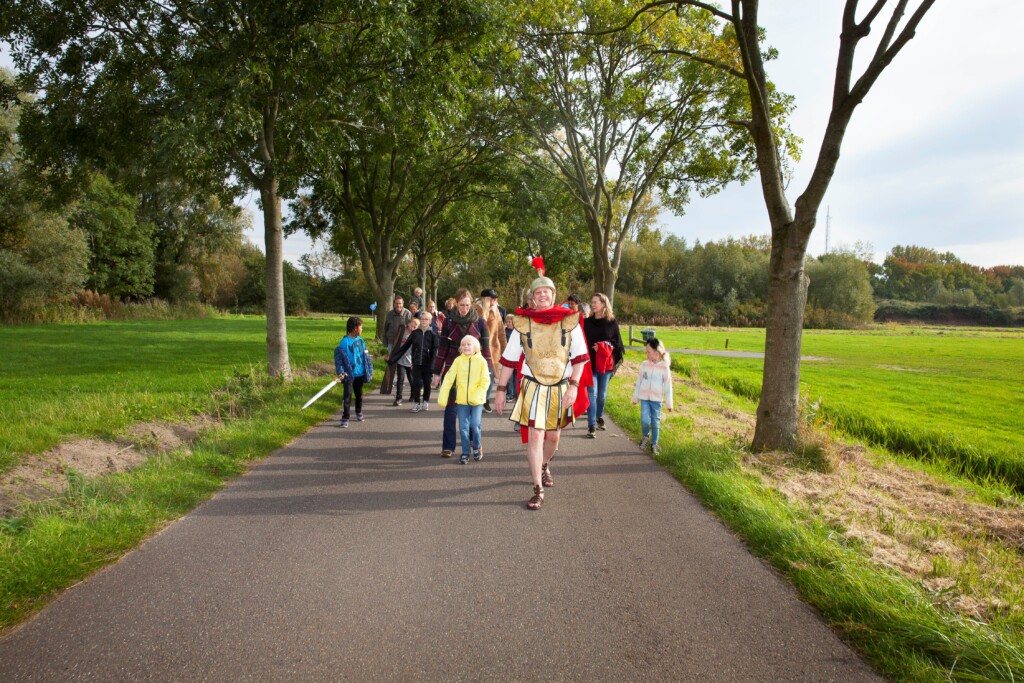 Opening vernieuwde wandelroutes in Spaarnwoude Park over Romeinse geschiedenis