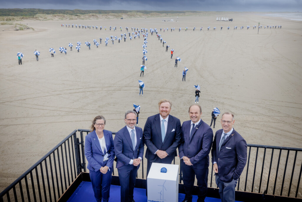 Koning Willem-Alexander opent Windmolenpark Hollandse Kust Zuid