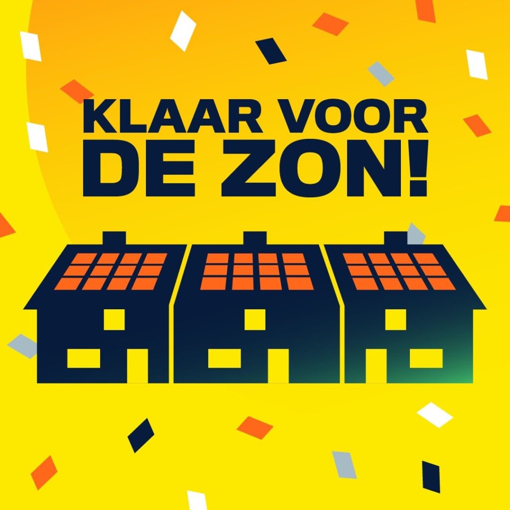 Zonnepanelen op 1200 huurwoningen