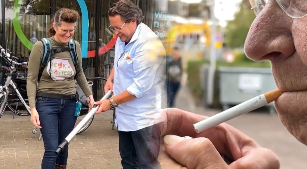 Sluipverkeerproef in Velsen-Noord een succes…. tegen sigarettenpeuken