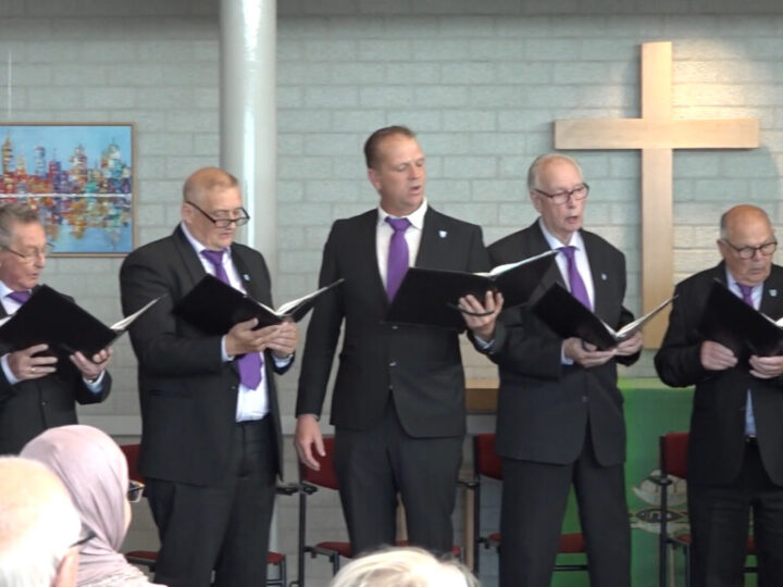 Deze zondag Christelijk Mannenkoor IJmuiden te zien op RTV Seaport