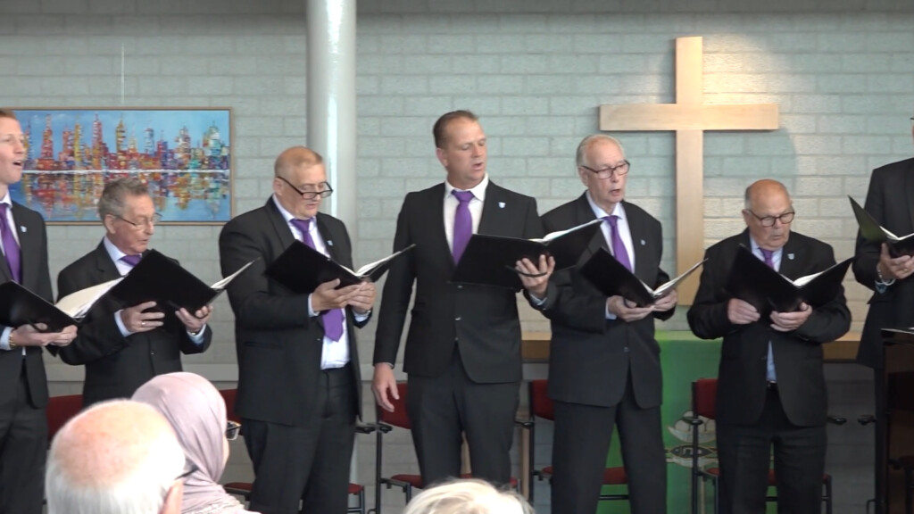 Deze zondag Christelijk Mannenkoor IJmuiden te zien op RTV Seaport