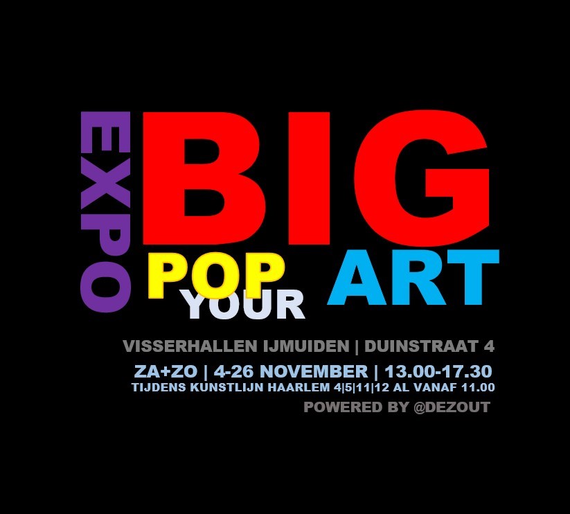 POP YOUR BIG ART: Grootse kunst op unieke rauwe locatie in IJmuiden