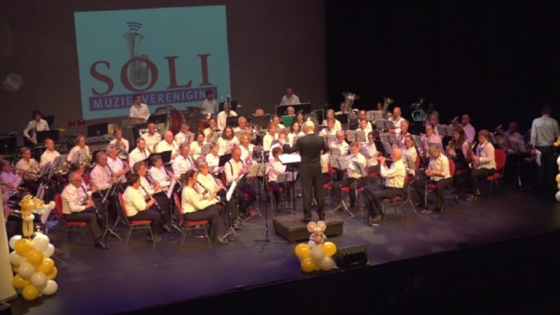 Deze zondag Harmonie Orkest Soli bij RTV Seaport